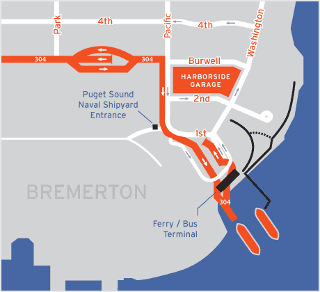 Bremerton Map